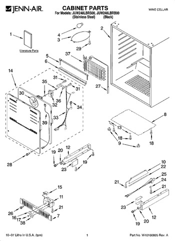 Diagram for JUW248LBRS00