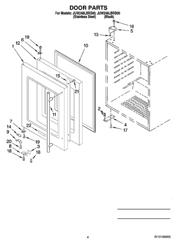 Diagram for JUW248LBRS00