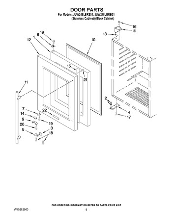 Diagram for JUW248LBRB01