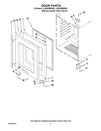 Diagram for JUW248RBRB01