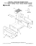 Diagram for 01 - Control, Door And Drawer Parts