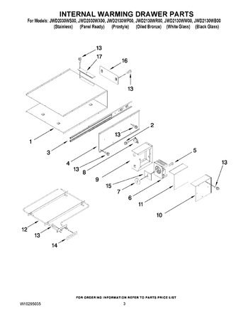 Diagram for JWD2130WR00