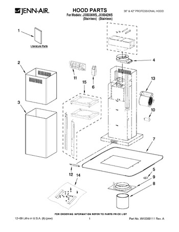 Diagram for JXI5042WS