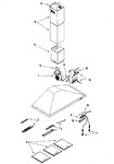 Diagram for 01 - Hood Components (complete)