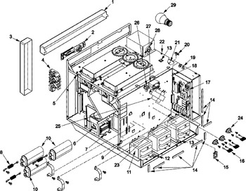 Diagram for WDYRC25J2 (BOM: P1331408M)