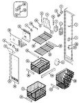 Diagram for 01 - Freezer Compartment