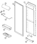 Diagram for 05 - Fresh Food Inner Door