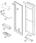 Diagram for 05 - Fresh Food Inner Door