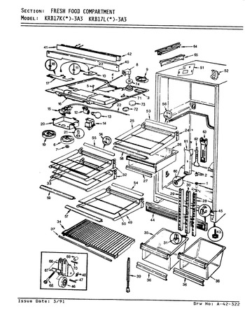 Diagram for KRB17LA3A3 (BOM: BF30A)