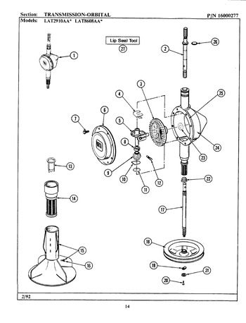 Diagram for LAT2910AAW