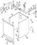 Diagram for 02 - Cabinet (lat7304aam & Abm)