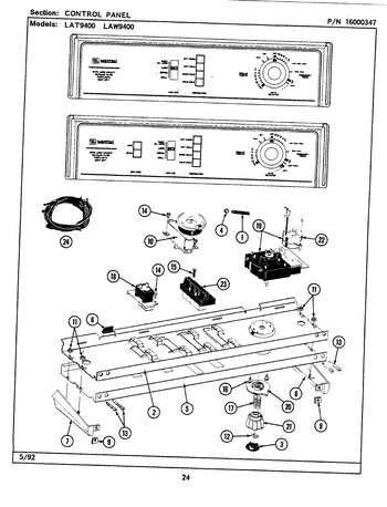 Diagram for LAW9400AAW