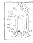 Diagram for 02 - Cabinet-front (ldg7500aal,aaw,abl & Abw)