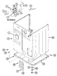 Diagram for 02 - Cabinet-rear (lde8404acm & Lde8404adm)