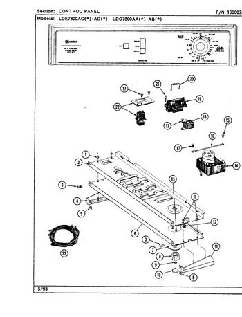 Diagram for LDG7800AAW