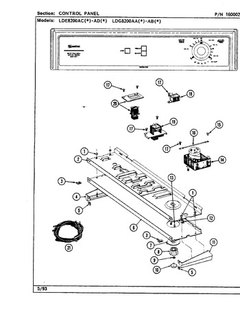 Diagram for LDG8200AAL