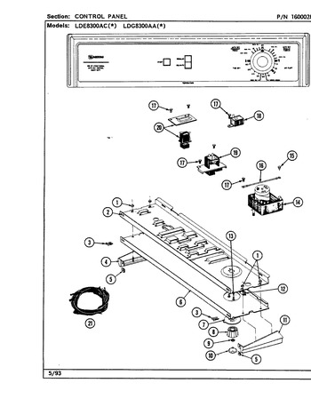 Diagram for LDE8300ACW