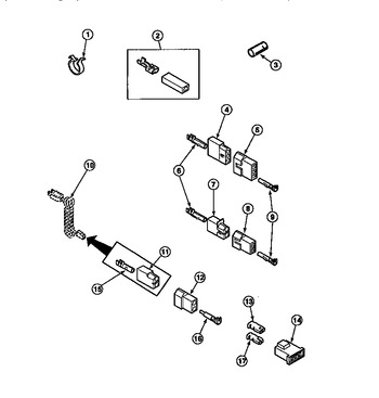 Diagram for LE8407W2 (BOM: PLE8407W2)