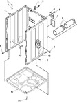 Diagram for 01 - Cabinet And Base