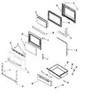 Diagram for 03 - Door/drawer (series 10)