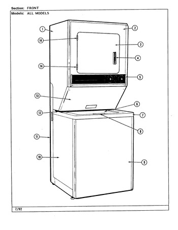 Diagram for LSG2700W