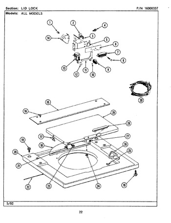 Diagram for LSE7800AEW