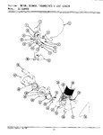 Diagram for 11 - Motor, Blower, Thermostats & Lint Screen