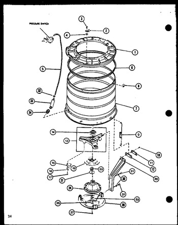 Diagram for LW1201 (BOM: P1110510W W)