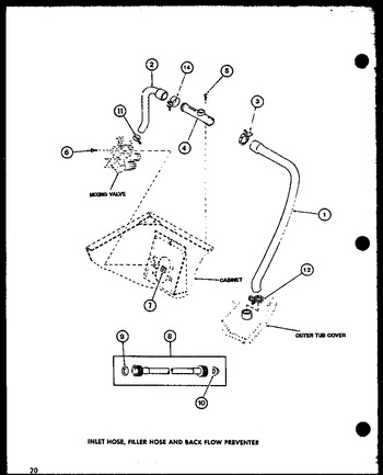 Diagram for LW2402 (BOM: P7762113W W)