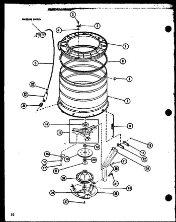 Diagram for LW2402 (BOM: P7762113W W)