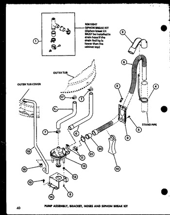 Diagram for LW2402 (BOM: P7762113W W)