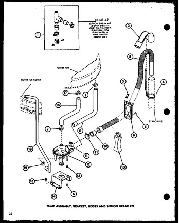 Diagram for LW2800 (BOM: P7804702W W)