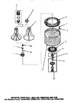 Diagram for 02 - Agitator/drive Bell/seal Kit/tub & Hub