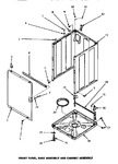 Diagram for 07 - Front Panel, Base Assy & Cabinet Assy