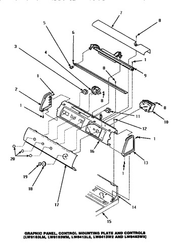 Diagram for LW6163LM (BOM: PLW6163LM A)