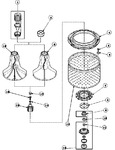 Diagram for 03 - Agitator/drive Bell/seal Kit/tub & Hub