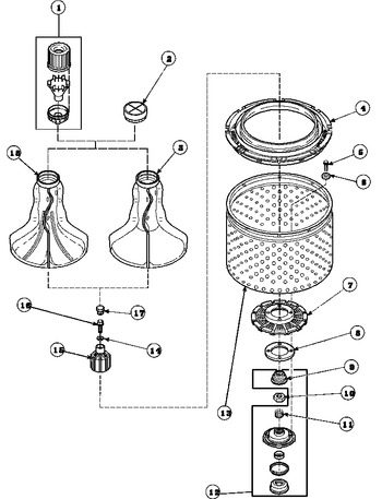 Diagram for LW8463W2 (BOM: PLW8463W2 B)