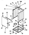 Diagram for 07 - Front Panel, Base Assy And Cabinet Assy