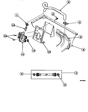 Diagram for LW8463W2 (BOM: PLW8463W2 B)