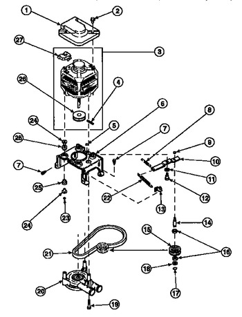 Diagram for LW8463W2 (BOM: PLW8463W2 B)