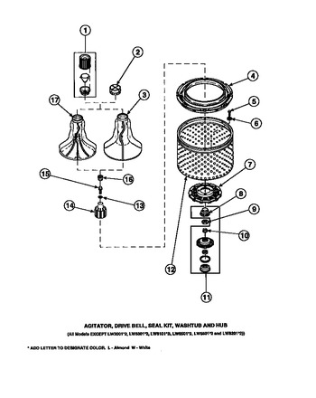 Diagram for LW8303L2 (BOM: PLW8303L2 A)