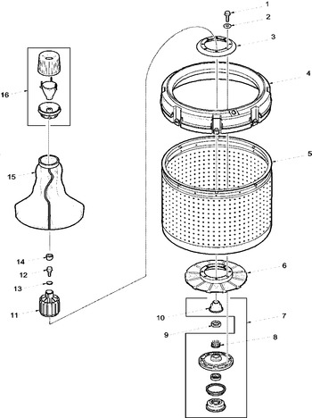 Diagram for LWA40AL (BOM: PLWA40AL)