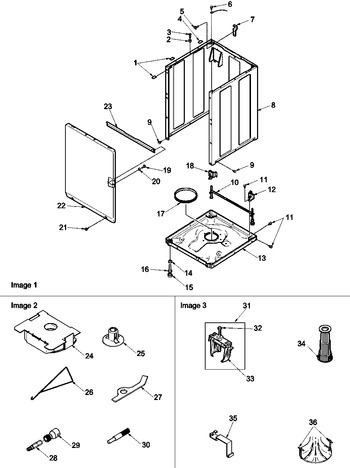 Diagram for LWD37AW (BOM: PLWD37AW)