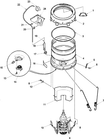 Diagram for LWA40AL (BOM: PLWA40AL)