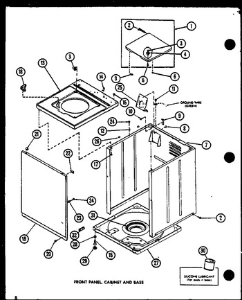 Diagram for LWD553 (BOM: P1110509W W)