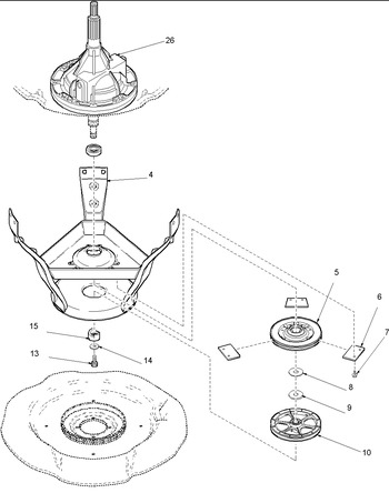 Diagram for LWG65AW (BOM: PLWG65AW)