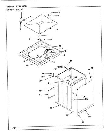 Diagram for LWL203W