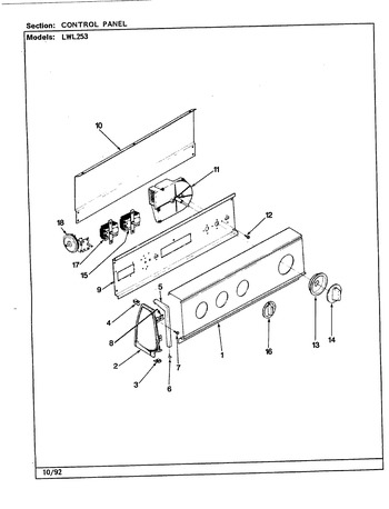 Diagram for LWL253W