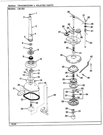 Diagram for LWL253W