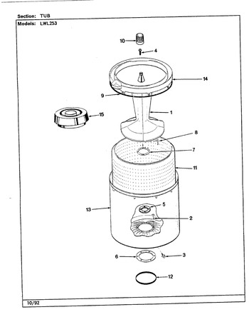 Diagram for LWL253W